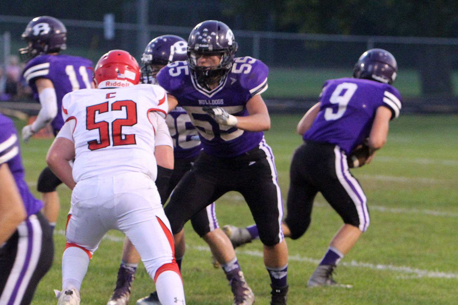 Colfax at Boyceville football 9-20-19